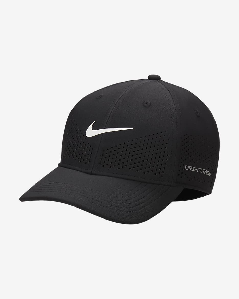 Nike swoosh cap black hotsell